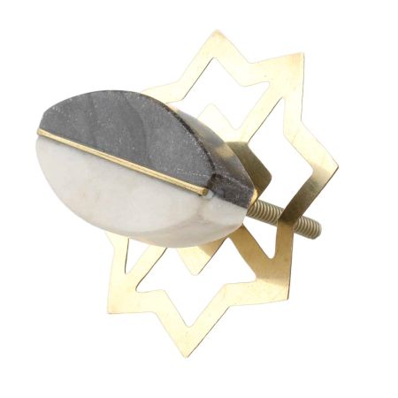 Grey And White Big Stone Knobs